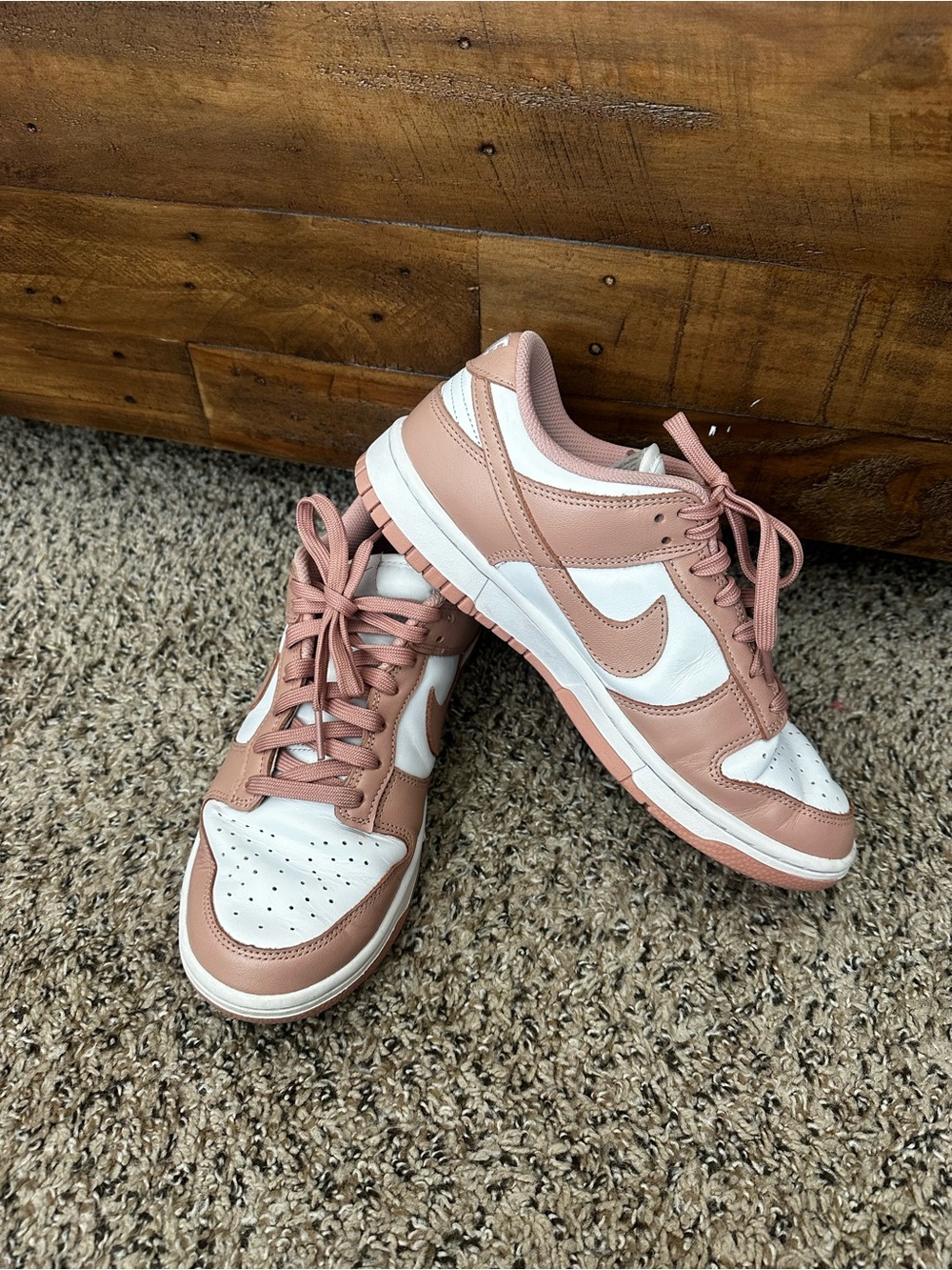 Nike Women's Dunk Sneakers in “Coral Stardust”